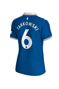 Fotbalové Dres Everton James Tarkowski #6 Dámské Domácí Oblečení 2023-24 Krátký Rukáv